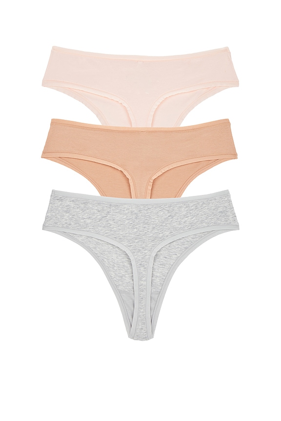 view 2 of 2 GAINE BLISS in Grey Heather, Buff & Peach Whipe