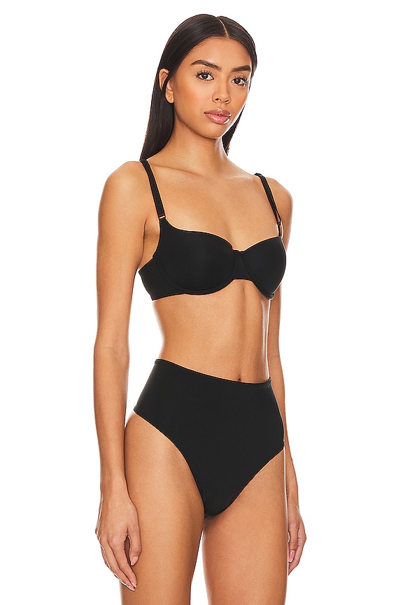 view 2 of 5 Liquid Convertible Bra in Black