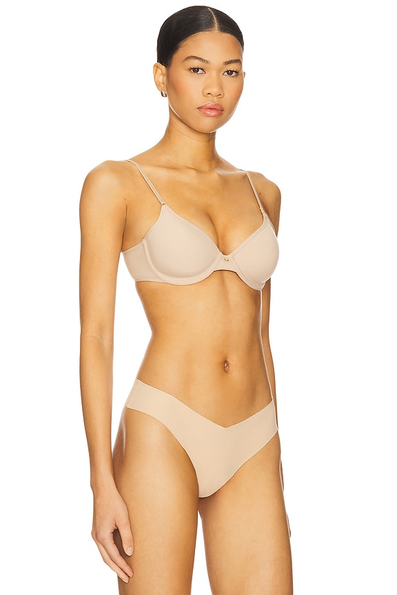 view 2 of 4 Understated Contour Underwire Bra in Cafe