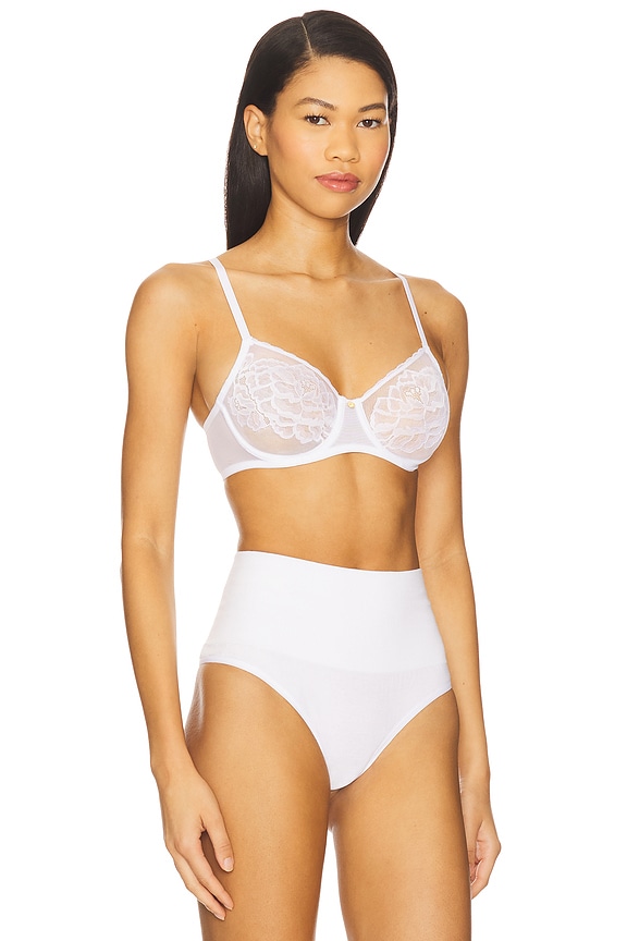view 2 of 4 SOUTIEN-GORGE FLORA in White