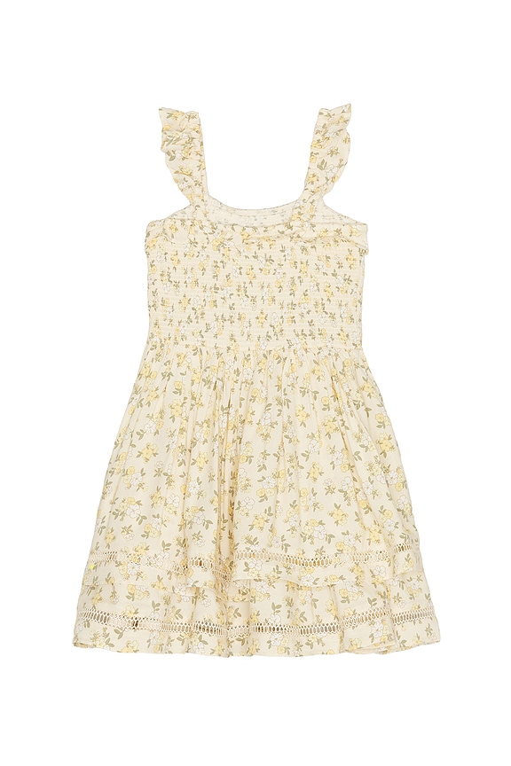 view 2 of 2 Birdie Dress in Lemon Meadow