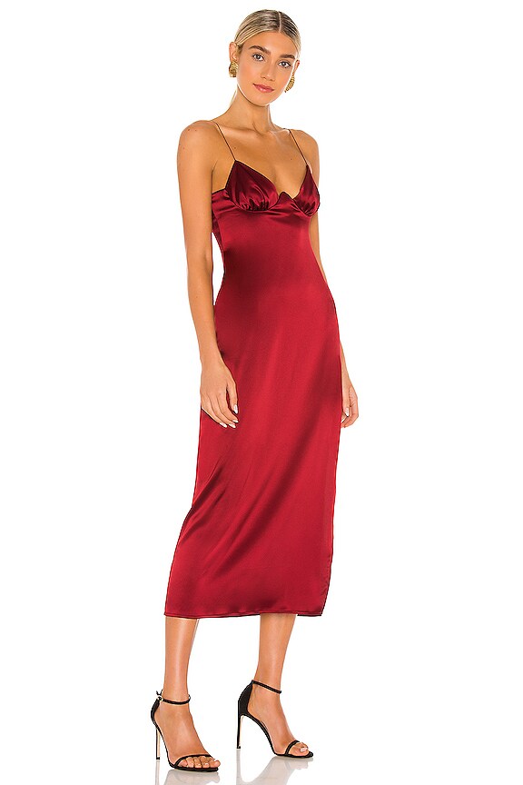 view 2 of 3 Scarlett Dress in Rust