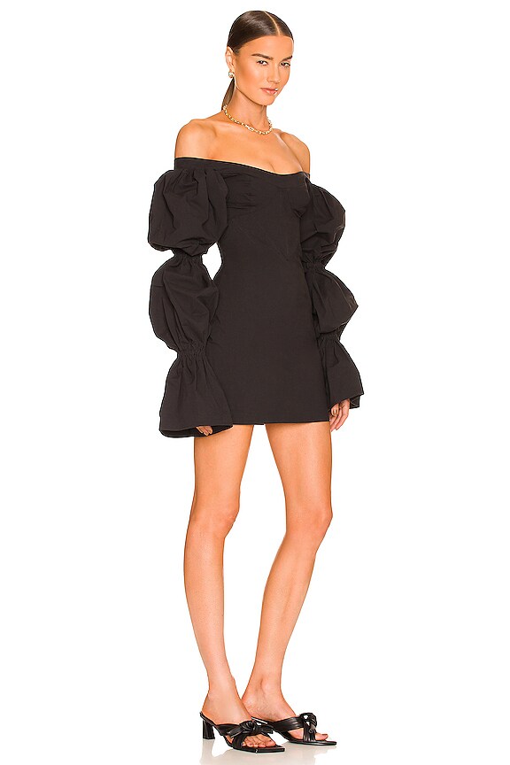 view 2 of 3 ROBE COURTE KENZY in Black