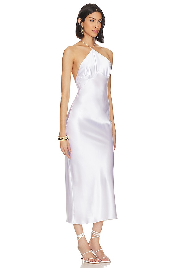 view 2 of 3 PORTLAND ミディ丈ドレス in White