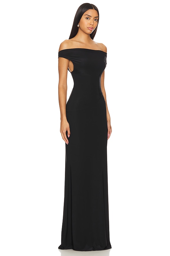 view 2 of 3 Bettina Gown in Black