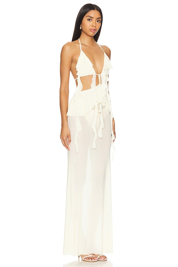 view 2 of 3 Ariel Dress in Vanilla