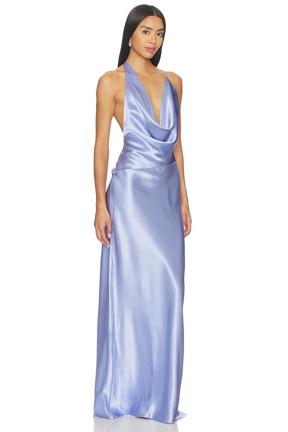 view 2 of 3 Gabi Gown in Bluebell