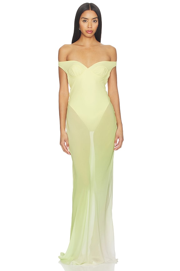view 1 of 3 Brielle Dress in Citrus