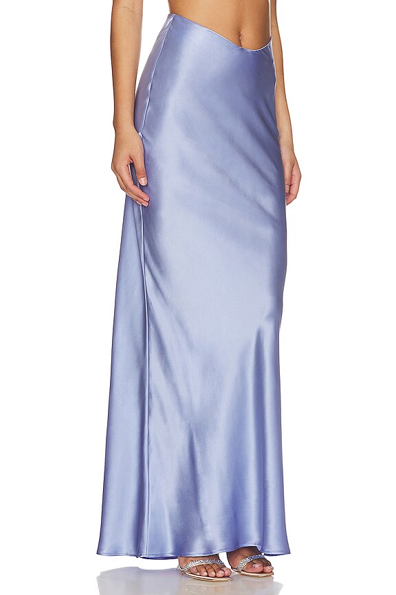 view 2 of 4 JUPE LONGUE TIFFANY in Bluebell