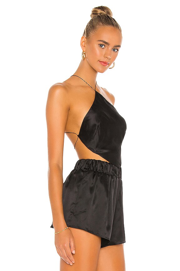 view 2 of 4 Pia Crop Top in Black