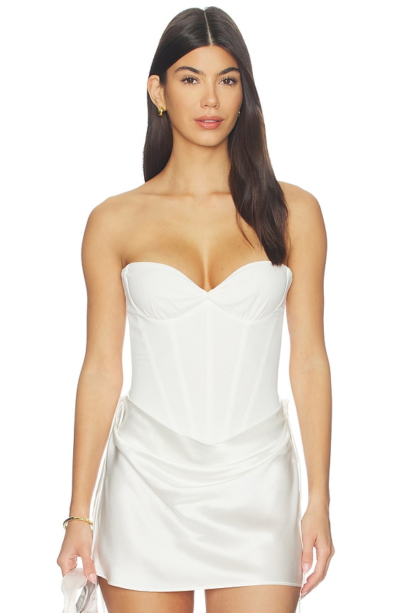 view 1 of 5 Verity Bustier in White