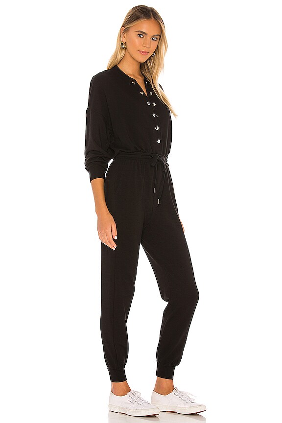 view 2 of 3 Dixie Baseball Jumpsuit in Black