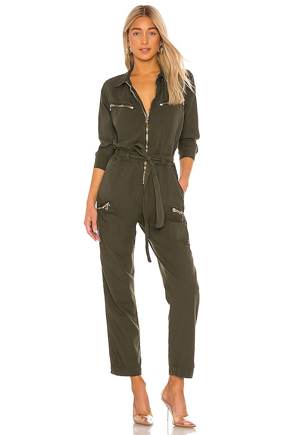NSF Romulus Zip Jumpsuit in Range REVOLVE