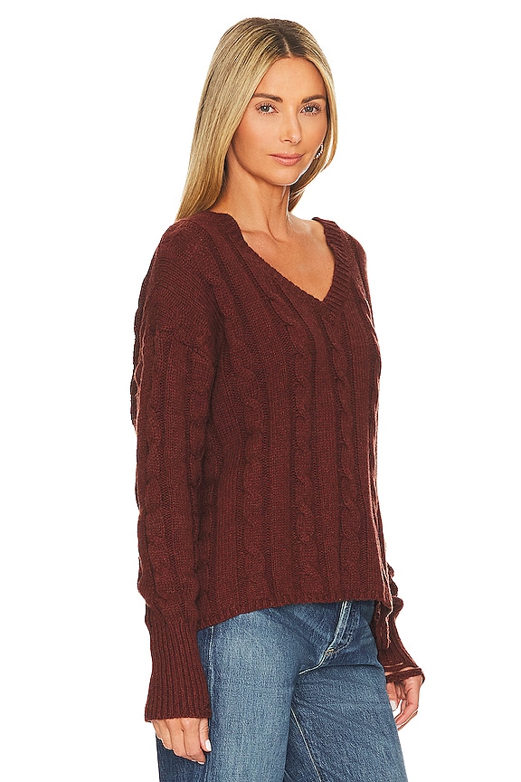 view 2 of 4 Everlyn V-Neck Sweater in Veneer