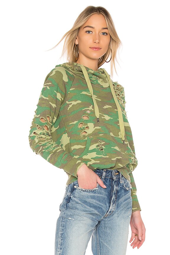 view 2 of 4 SUDADERA LISSE in Citron Camo