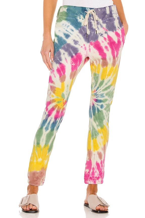 view 1 of 4 Sayde Slouchy Slim Sweatpant in Skittles Dye