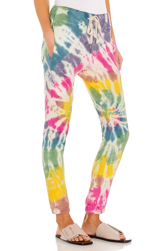 view 2 of 4 Sayde Slouchy Slim Sweatpant in Skittles Dye
