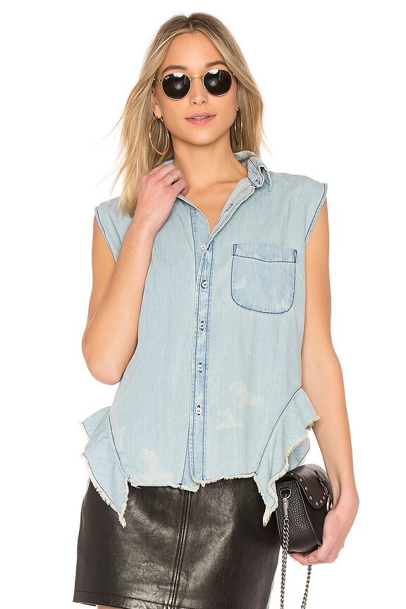 view 1 of 4 Jemma Button Up in Hazelwood