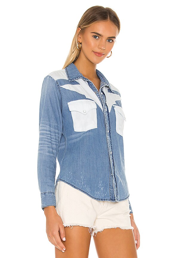 view 2 of 4 TEAGAN 버튼 업 in Wyoming Wash