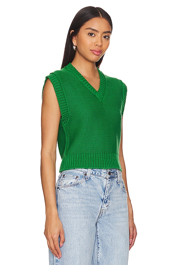 view 2 of 4 DÉBARDEUR COURT CRUZ in Kelly Green