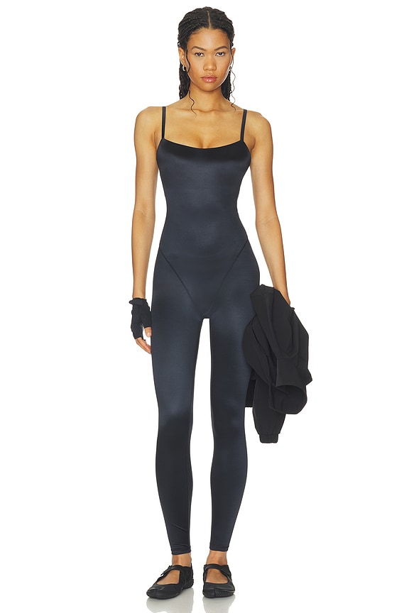 view 1 of 5 BAÑADOR SHINE CAMI in Obsidian