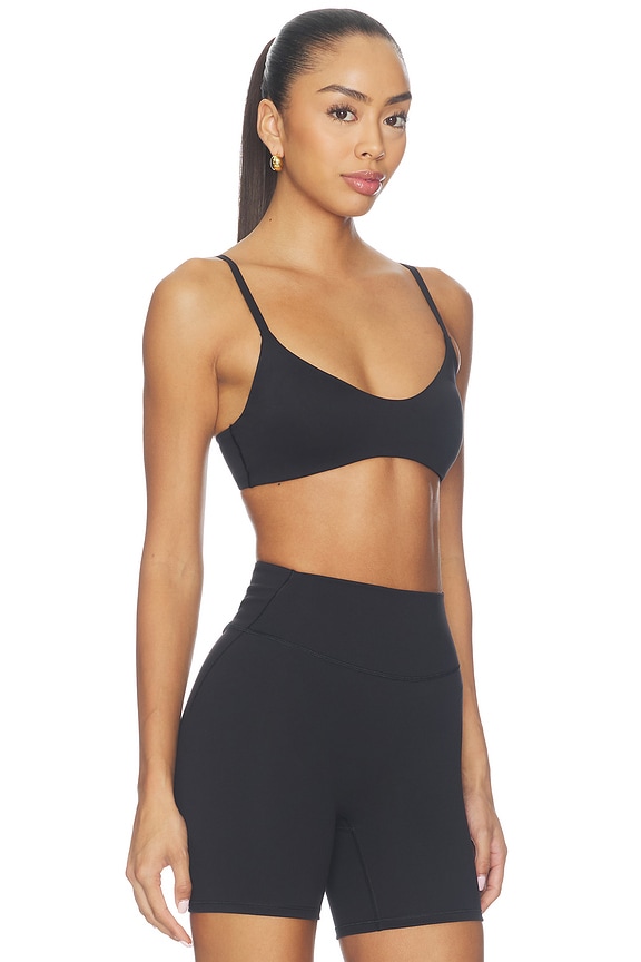 view 2 of 4 Micro Scoop Bra in Obsidian