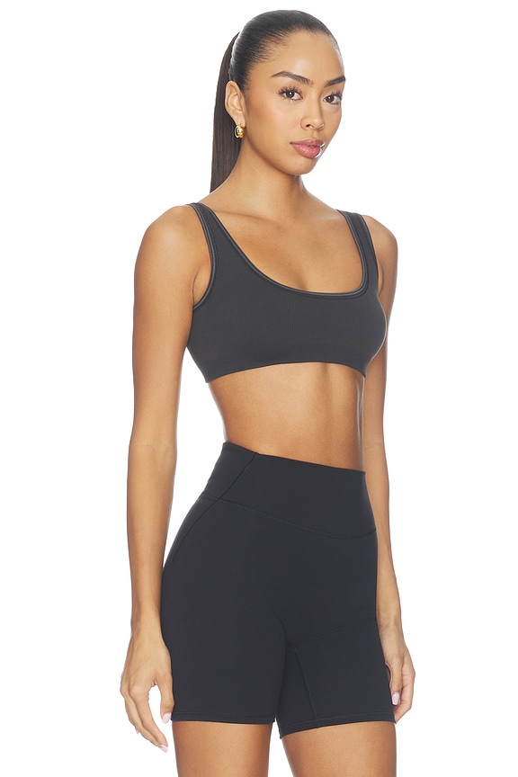 view 2 of 4 Micro Scoop Bra in Obsidian