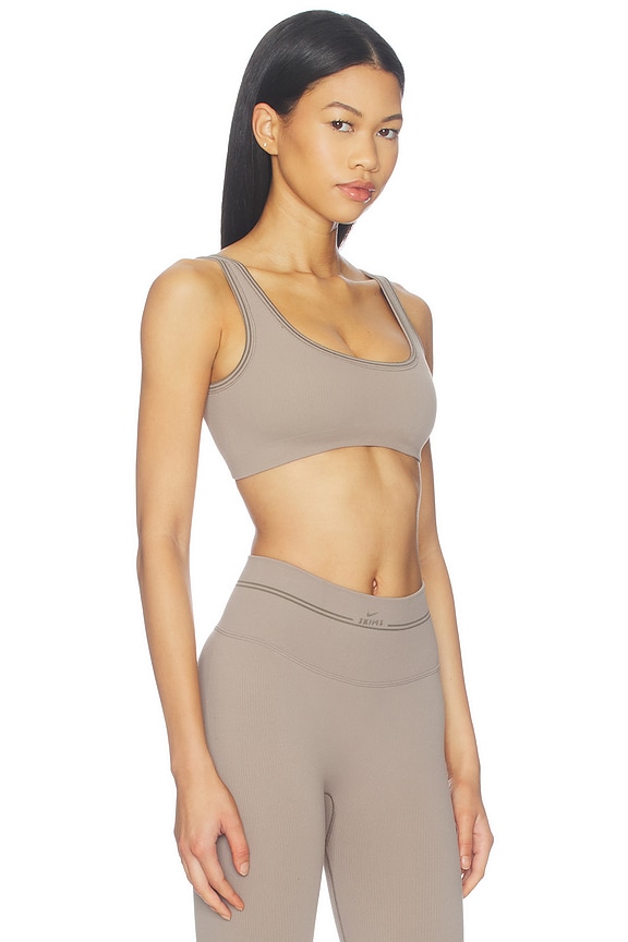 view 2 of 4 Micro Scoop Bra in Driftwood