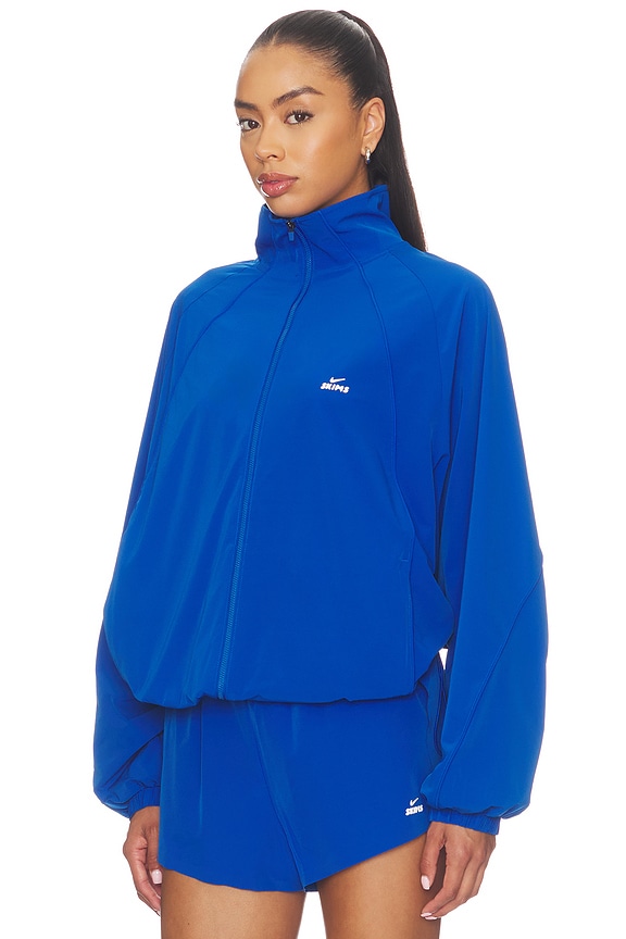 view 2 of 4 Stretch Nylon Jacket in Cobalt