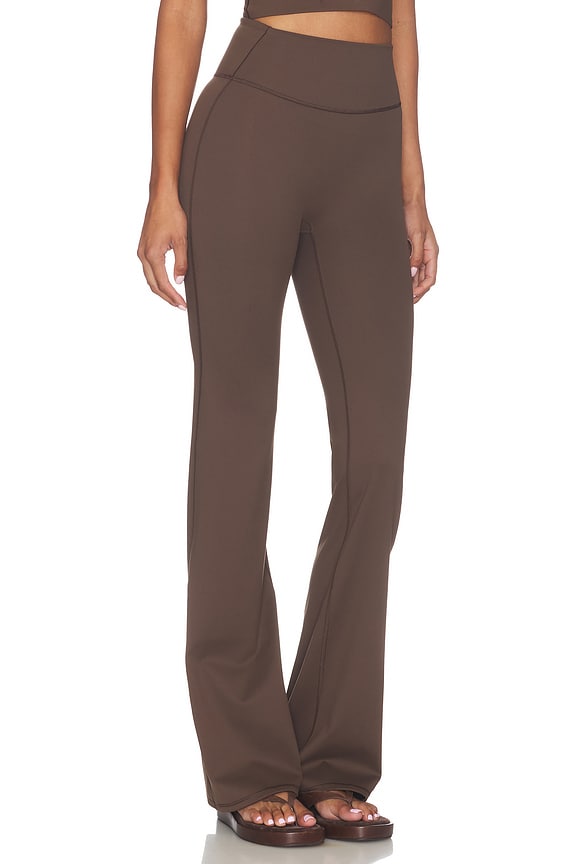 view 2 of 6 PANTALÓN SLIM FLARE in Dark Sepia