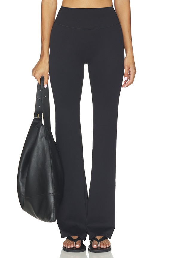 view 1 of 6 Matte Slim Flare Pant in Obsidian