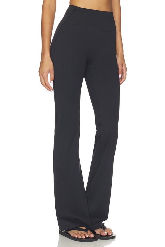 view 2 of 6 Matte Slim Flare Pant in Obsidian