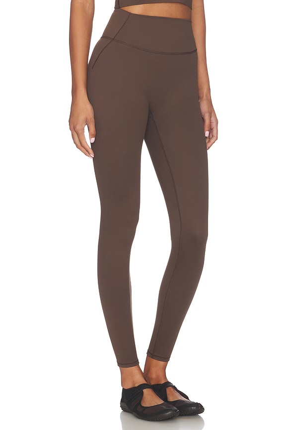 view 2 of 6 Matte 26 Inch Leggings in Dark Sepia