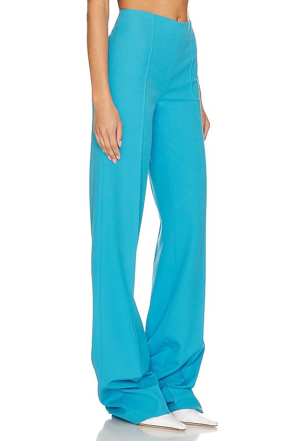 view 2 of 4 Sea Wave Tube Trousers in Turquoise