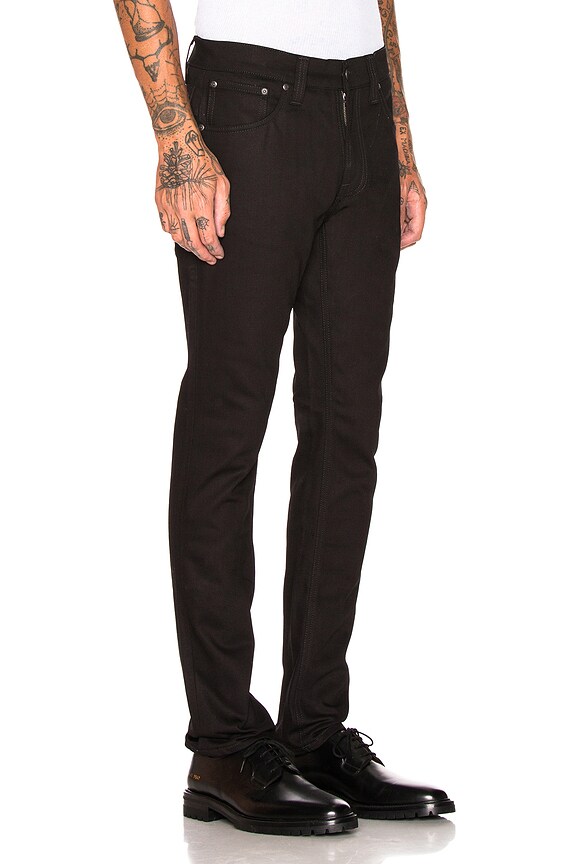 view 2 of 4 Tape Ted in Org. Black Ring