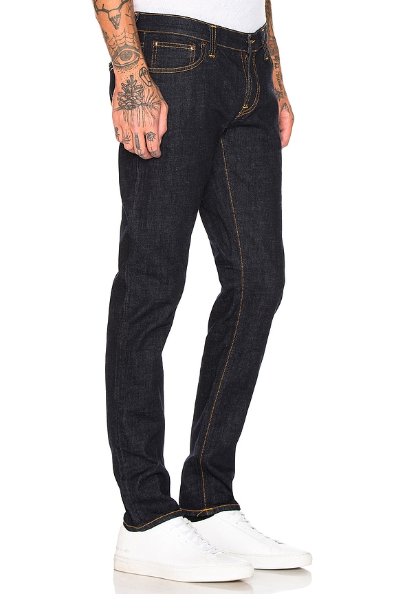 view 2 of 4 Tight Long John in Org. Twill Rinsed