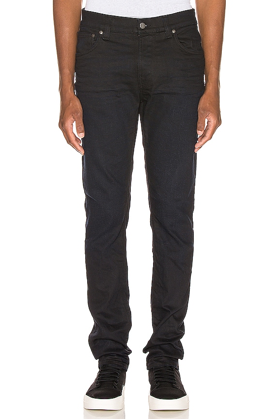 view 1 of 4 Thin Finn Worn in Black Coated