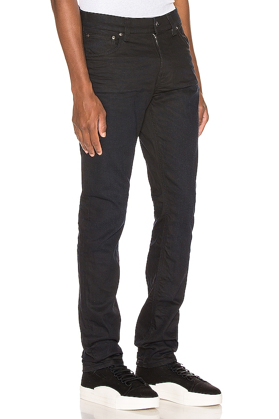 view 2 of 4 Thin Finn Worn in Black Coated