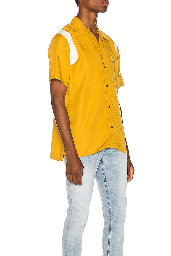 view 2 of 5 Jack Bowling Shirt in Turmeric