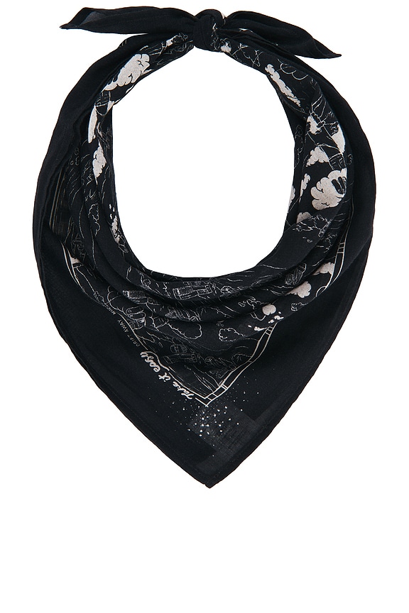 view 1 of 3 Ingrid Drift Away Bandana in Black