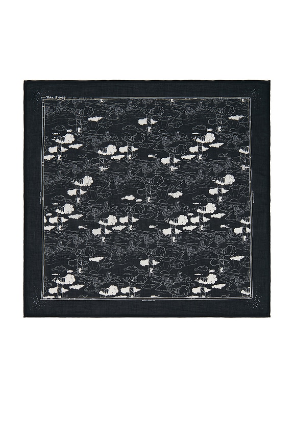 view 2 of 3 Ingrid Drift Away Bandana in Black