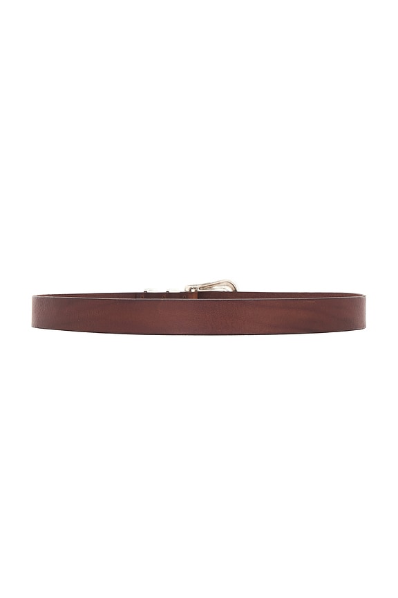 view 2 of 3 CINTURÓN WESTERN in Dark Brown