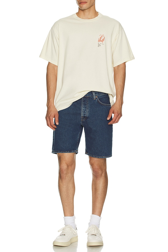 view 2 of 4 Seth Denim Shorts in Mourning Soul Dark Blue