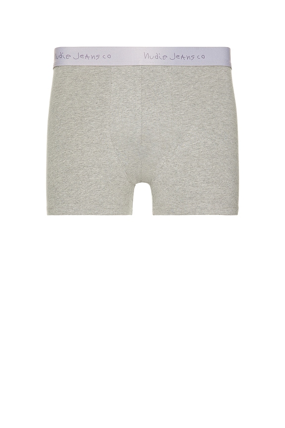 view 2 of 3 3 Pack Boxer Briefs in Grey Melange