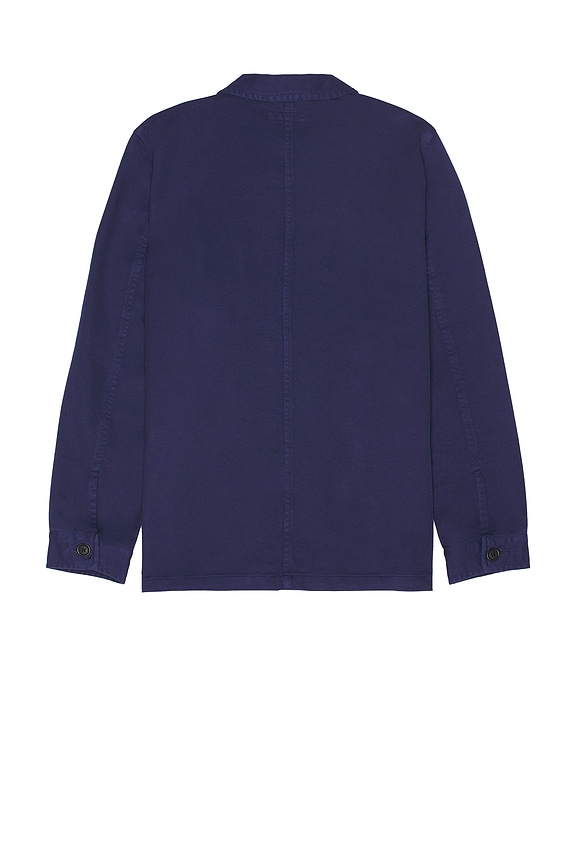 view 2 of 3 Barney Worker Jacket in Mid Blue