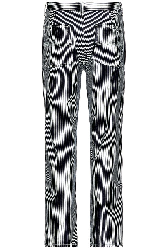 view 2 of 6 바지 in Blue & Off White