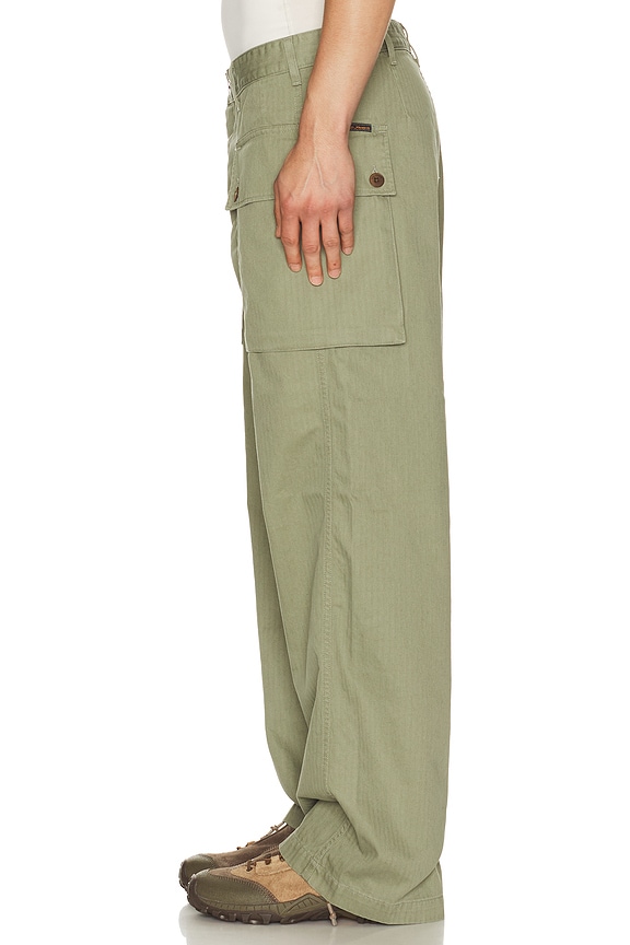 view 2 of 5 PANTALON in Pale Green