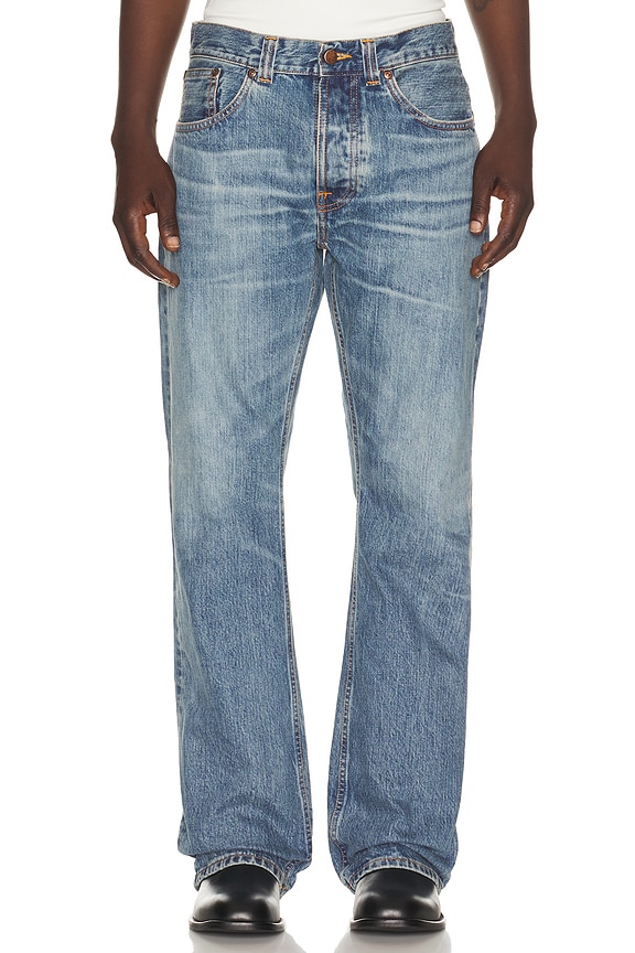 view 1 of 5 Regular Alf Silver Tracks Jeans in Blue