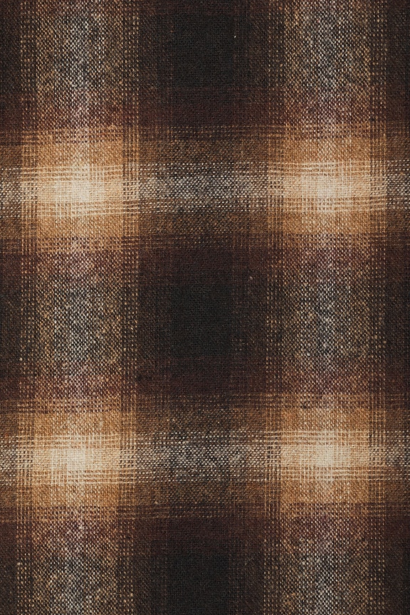 view 3 of 3 РУБАШКА VINCENT SHADOW in Brown & Beige