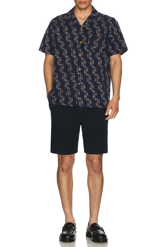 view 2 of 4 Arvid Ikat T-Shirt in Blueberry